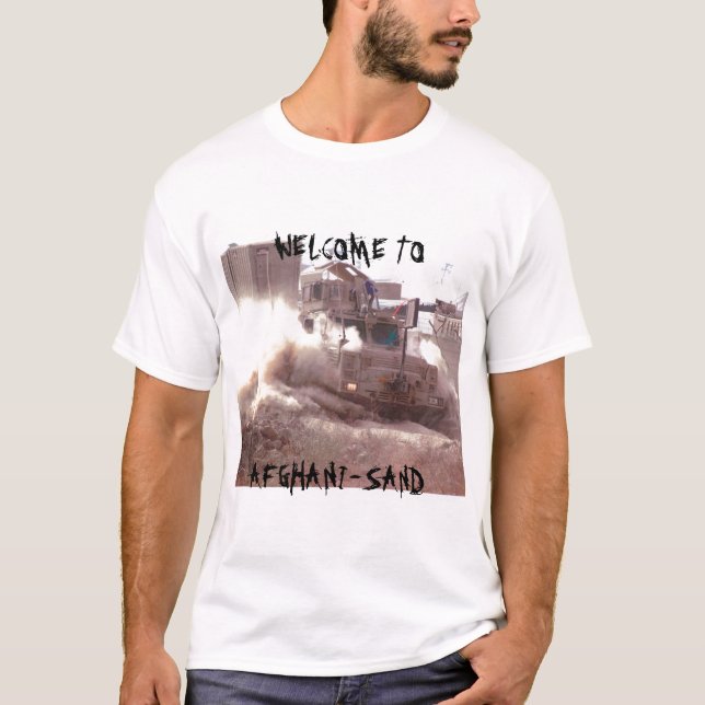 Afghanisch-Sand T-Shirt (Vorderseite)