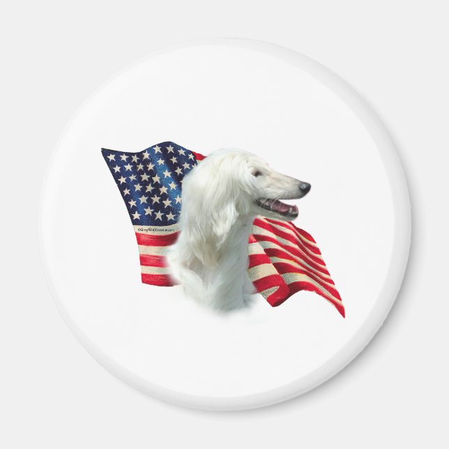 Afghanische Flagge Magnet (Vorne)