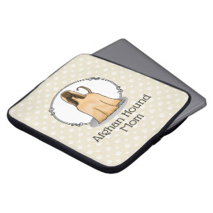 Afghanische Hunde-Mama Afghanische Mama (fawn) Nie Laptopschutzhülle