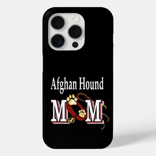 Afghanische Hunde-Mama Case-Mate iPhone Hülle (Rückseite)