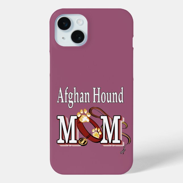 Afghanische Hunde-Mama Case-Mate iPhone Hülle (Rückseite)
