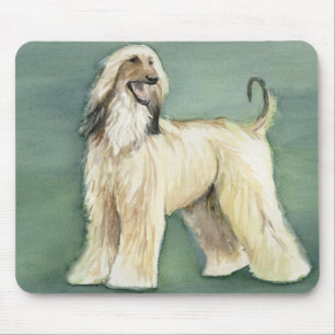 Afghanische Jagdhund-Kunst-Mausunterlage Mousepad