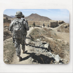 Afghanische nationale Armee und US-Soldaten Mousepad