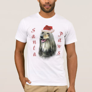 Afghanische Santa Paws T-Shirt
