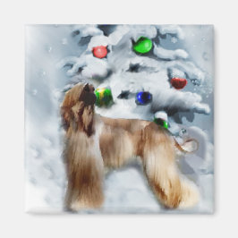 Afghanische Weihnachtsgeschenke Magnet