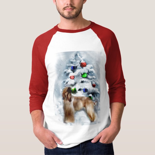 Afghanische Weihnachtsgeschenke T-Shirt (Vorderseite)