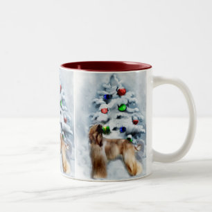Afghanische Weihnachtsgeschenke Zweifarbige Tasse