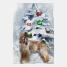 Afghanische Weihnachtszeit Küchentuch