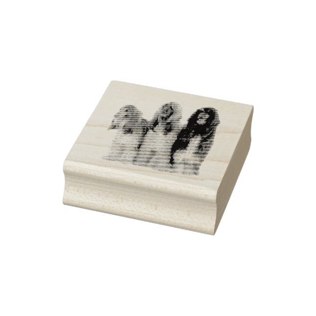 Afghanische Windhunde Gummistempel (Stempel)