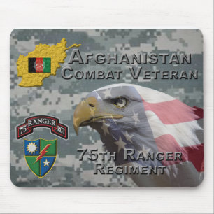 afghanischer Kampfveteran 75. Rangerregiment Mousepad