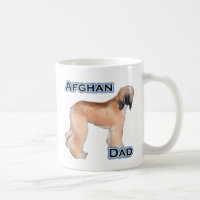 afghanischer Vater; afghanischer Hund-Vater; Vater