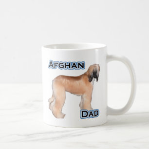 afghanischer Vater; afghanischer Hund-Vater; Vater Tasse