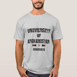 Afghanischer Veteranenabsolvent beunruhigte Shirt
