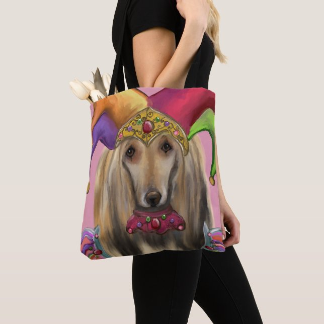 Afghanischer Windhund (Von Nahem)