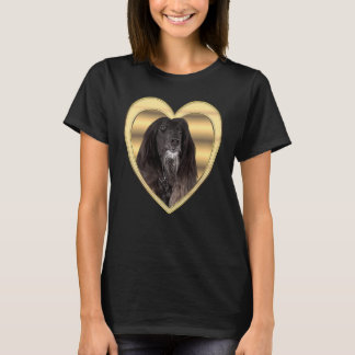 Afghanischer Windhund  Afghan Hound Dog Herz   Afg T-Shirt