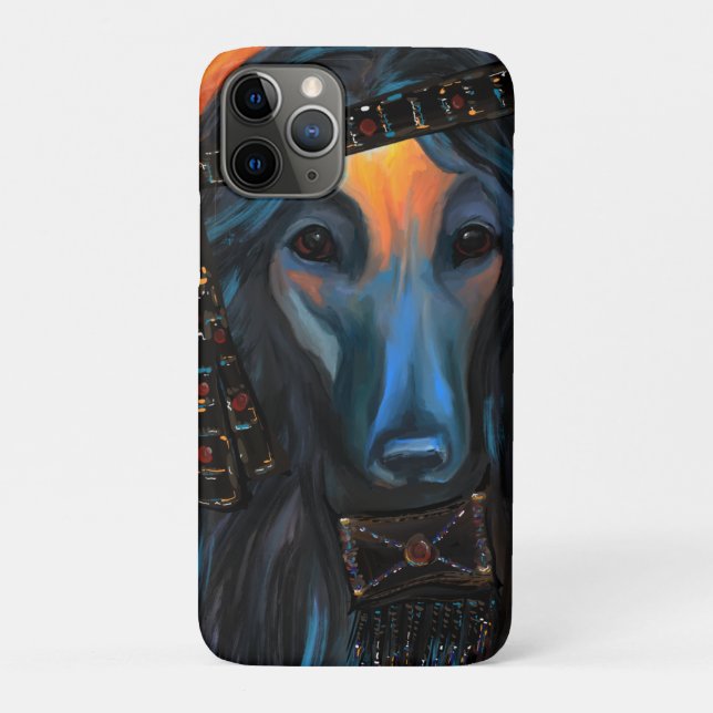 Afghanischer Windhund  Case-Mate iPhone Hülle (Rückseite)