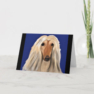 Afghanischer Windhund  Karte
