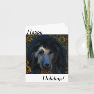 Afghanischer Windhund Karte