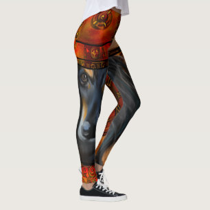 Afghanischer Windhund Leggings