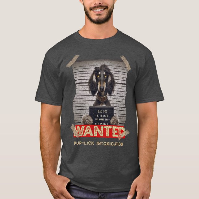 Afghanischer Windhund T-Shirt (Vorderseite)