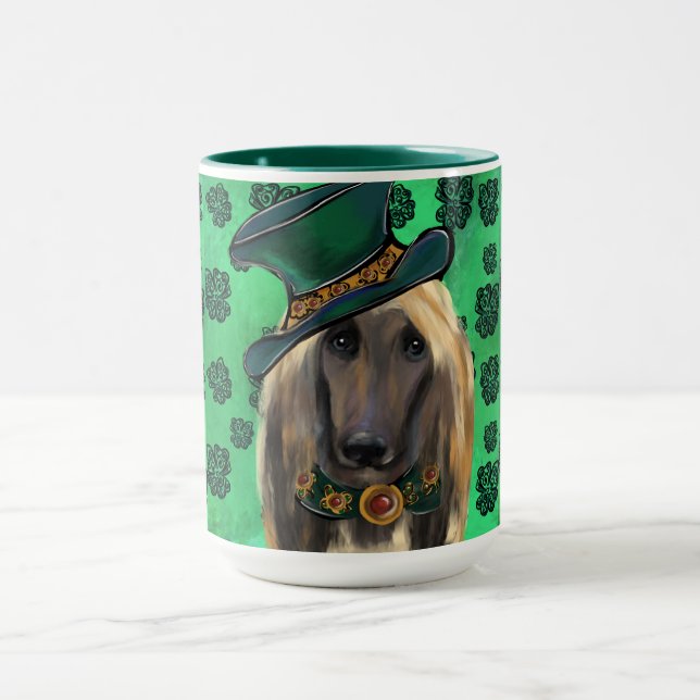 Afghanischer Windhund Tasse (Zentrum)