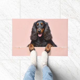 Afghanischer Windhund Türmatte Kunst