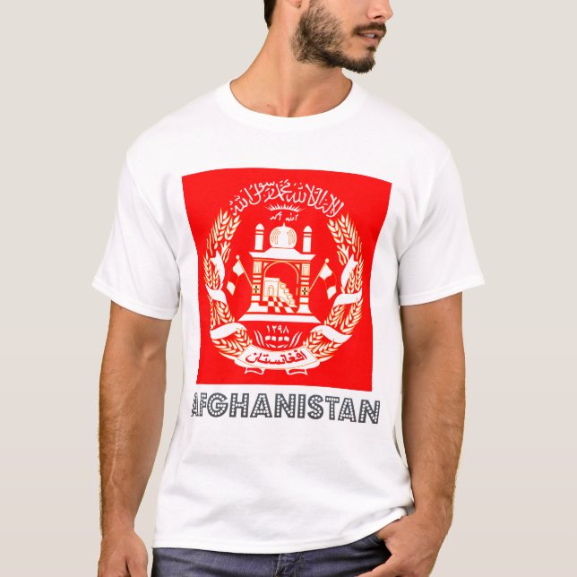 Afghanisches Emblem T-Shirt (Vorderseite)