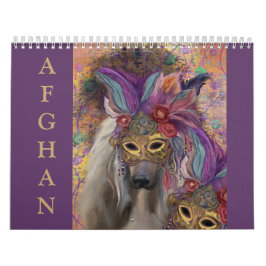 Afghanisches Hound 2025 Kalender