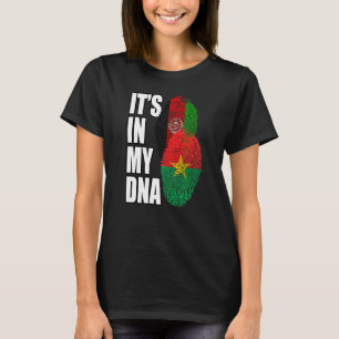 afghanisches und burkinabé-Mix-DNA-Flaggen T-Shirt