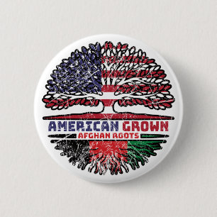 Afghanistan Afghan US American USA Vereinigte Staa Button