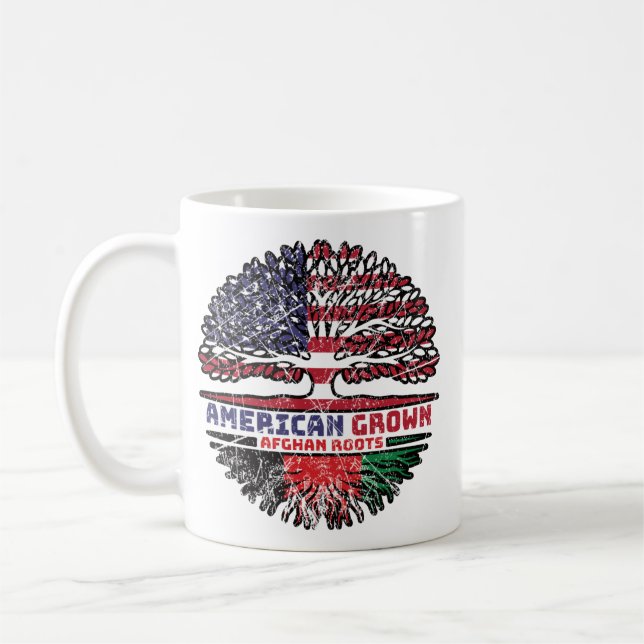 Afghanistan Afghan US American USA Vereinigte Staa Kaffeetasse (Links)
