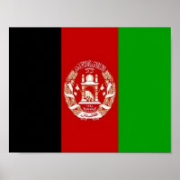 Afghanistan - afghanische Flagge -
