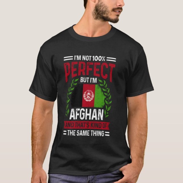 Afghanistan afghanische Wurzeln afghanisches Erbe  T-Shirt (Vorderseite)