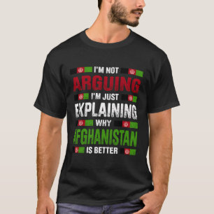 Afghanistan afghanische Wurzeln afghanisches Erbe  T-Shirt