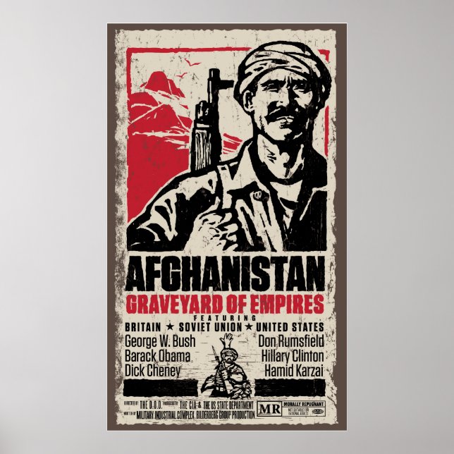 Afghanistan Anti-War Movie Poster (Vorne)