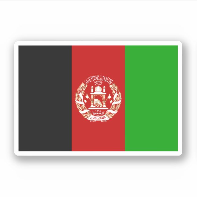 Afghanistan Aufkleber (Vorderseite)