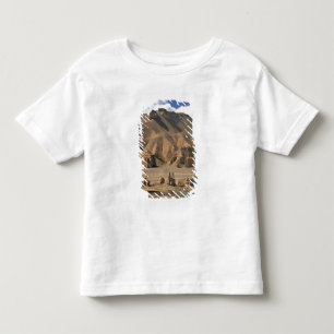 Afghanistan, Bamian-Tal. Antike Erdbauten Kleinkind T-shirt