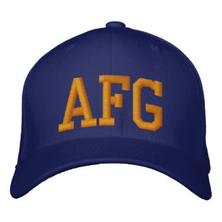 Afghanistan Baseball Cap (Küstenwache) Bestickte Baseballkappe