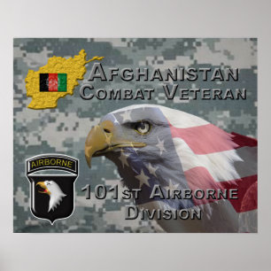 "Afghanistan Combat Veteran" - 101. Im Flugzeug! Poster
