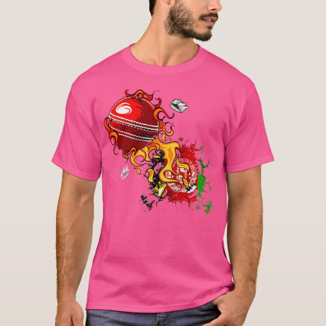 Afghanistan Cricket T-Shirt (Vorderseite)