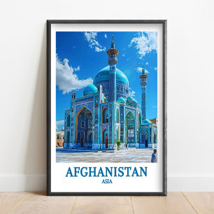 Afghanistan Druck - Der Band-e Amir Nationalpark Poster
