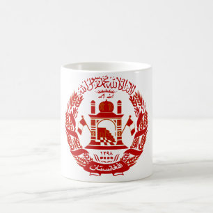 Afghanistan-Emblem Tasse
