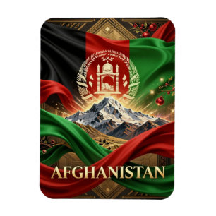 Afghanistan-Erbe Nationale Identität Magnet