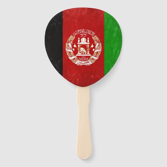 Afghanistan Fächer (Vorderseite)