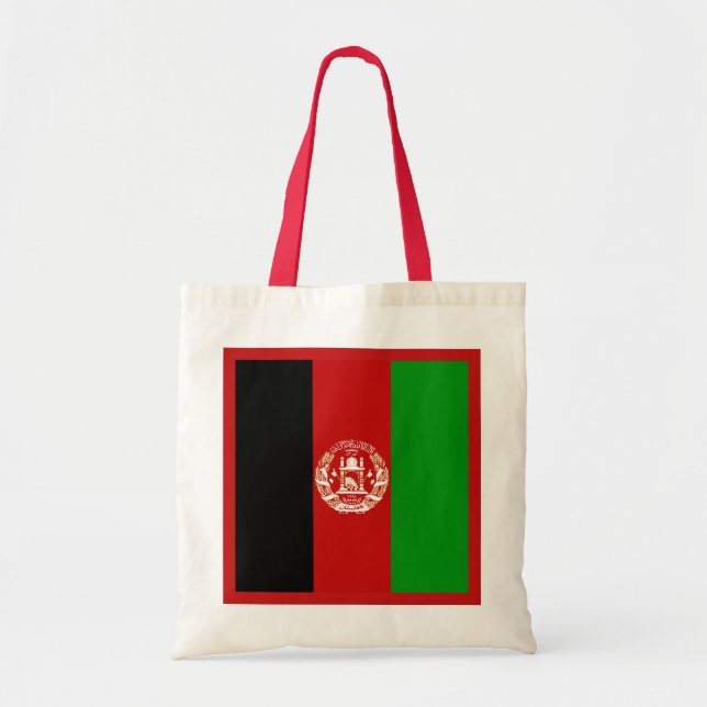 Afghanistan Flag Bag Tragetasche (Vorne)