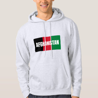 Afghanistan Flag Colors Hoodie
