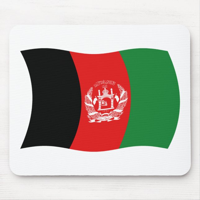 Afghanistan Flag Mousepad (Vorne)