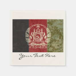 Afghanistan Flag Party Napkins Serviette