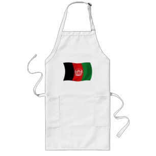 Afghanistan-Flag-Schürze Lange Schürze