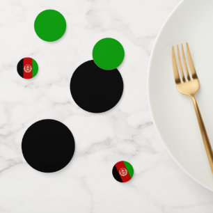 Afghanistan Flag Table Confetti Konfetti